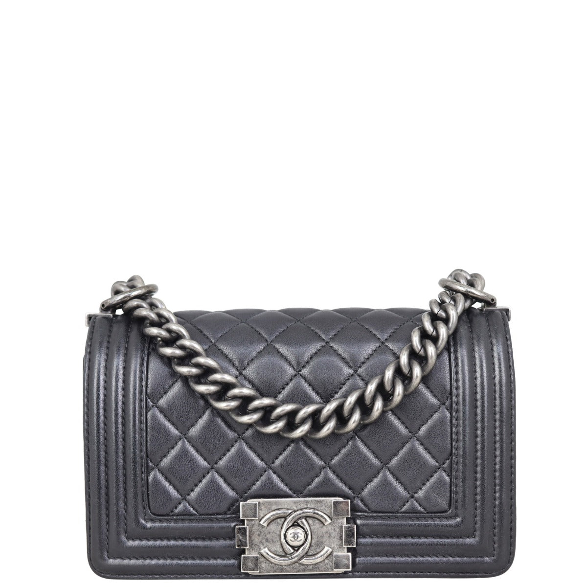 Chanel Boy Small Front with Strap