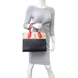 Louis Vuitton City Steamer MM (black, beige and red) Mannequin