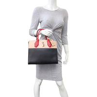Louis Vuitton City Steamer MM (black, beige and red) Mannequin