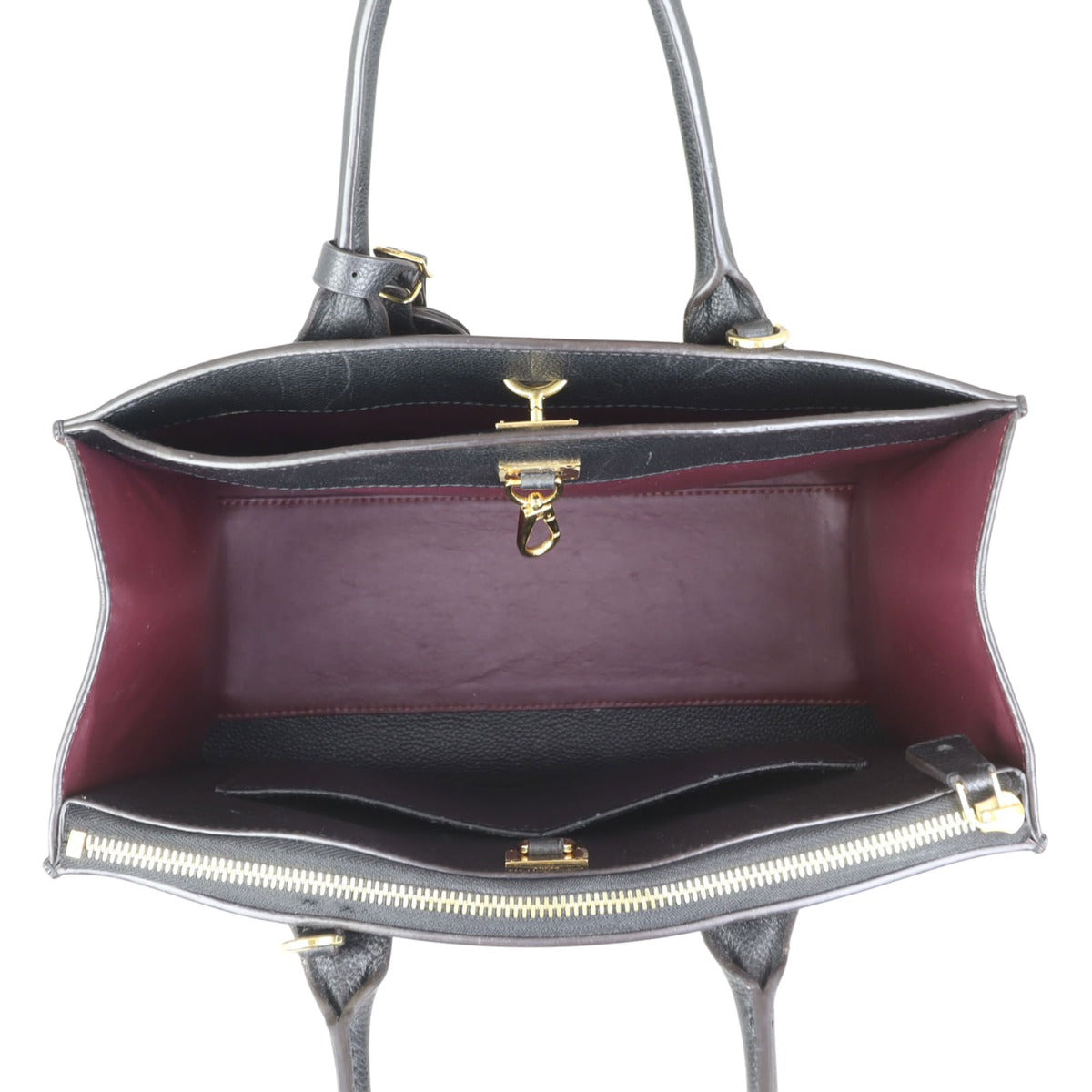 Louis Vuitton City Steamer MM (plum) Interior