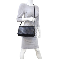 Bottega Veneta Intrecciato Small Crossbody Mannequin