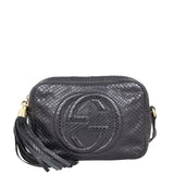 Gucci Soho Disco Small Python front no strap