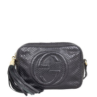 Gucci Soho Disco Small Python front no strap