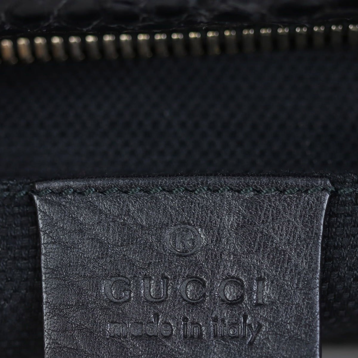 Gucci Soho Disco Small Python stamp