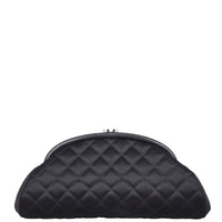 Chanel Satin Timeless Kisslock Clutch back
