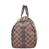 Louis Vuitton Speedy 30 Bandouliere Damier Side