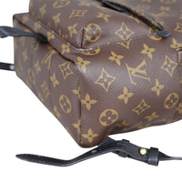 Louis Vuitton Palm Springs Backpack PM Monogram Corner Closeup