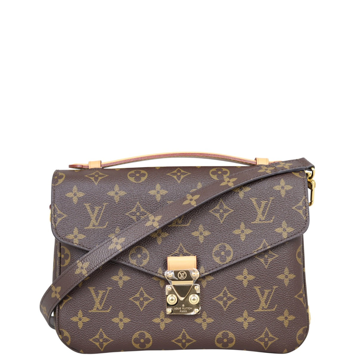 Louis Vuitton Pochette Metis Monogram Front with Strap