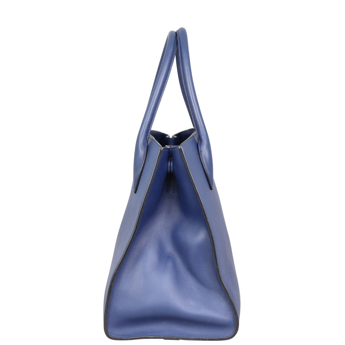 Prada Saffiano Cuir Monochrome Medium Bag Side