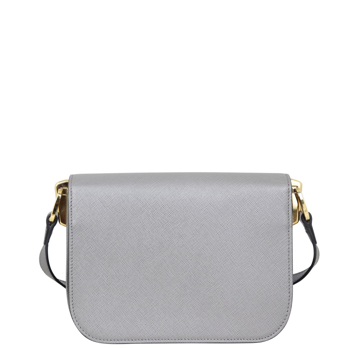 Prada Saffiano Embleme Shoulder Bag Back