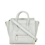 Celine Nano Luggage Tote Front with Strap