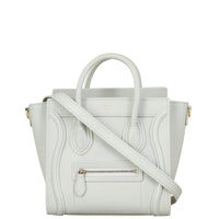 Celine Nano Luggage Tote Front with Strap