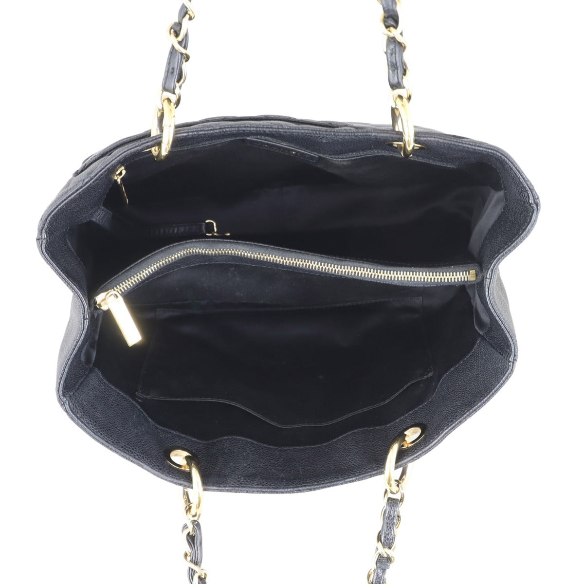 Chanel Grand Shopping Tote Interior