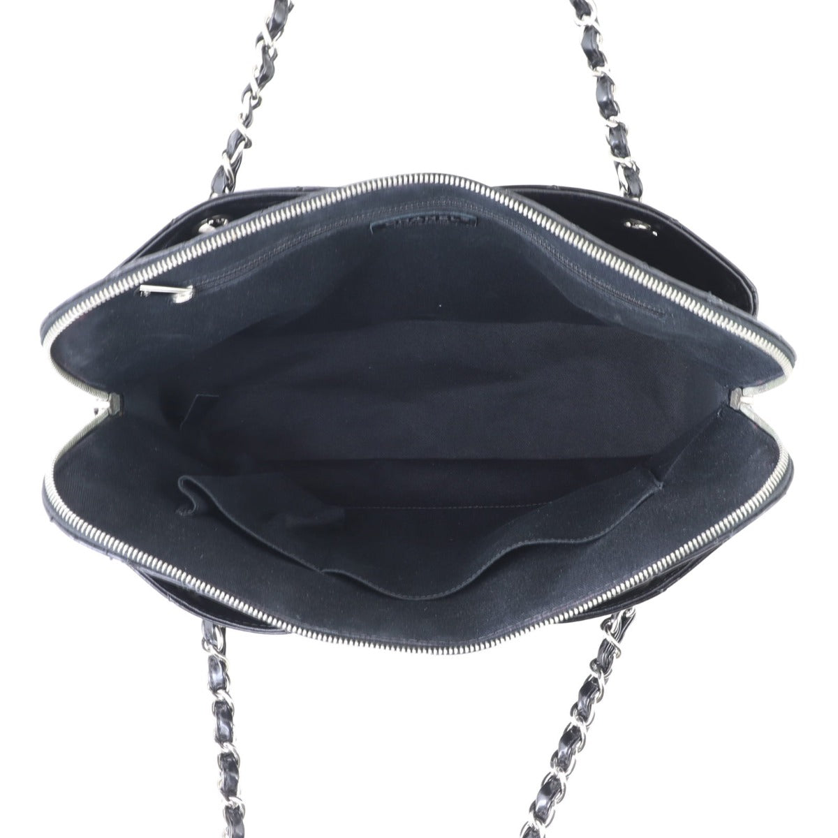 Chanel In The Business Camera Bag Interior