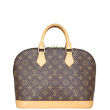 Louis Vuitton Alma MM Monogram Back