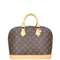 Louis Vuitton Alma MM Monogram Front