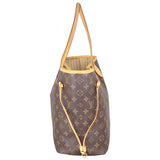 Louis Vuitton Neverfull MM Monogram Side