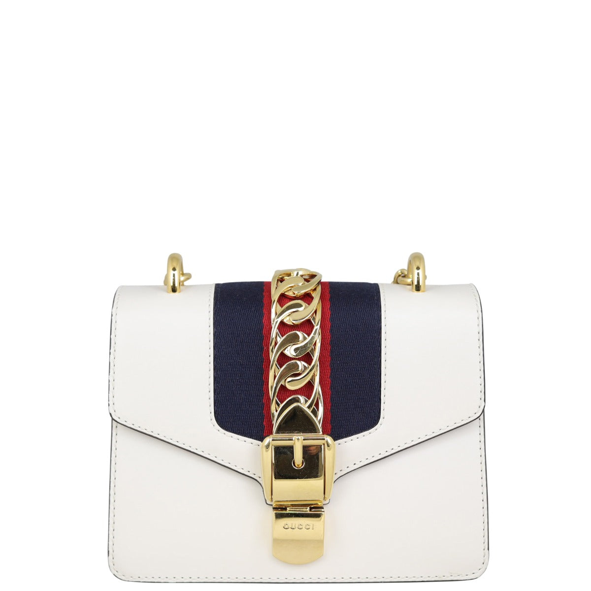 Gucci Sylvie Mini Chain Bag Front