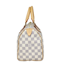 Louis Vuitton Speedy 25 Damier Azur Side