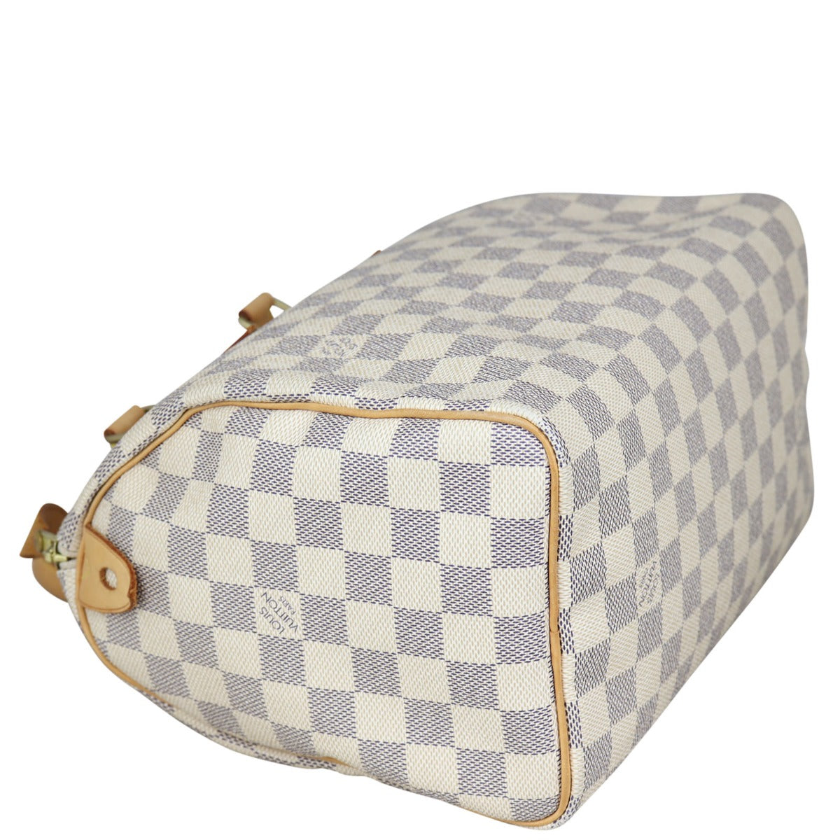 Louis Vuitton Speedy 25 Damier Azur Corner Distance