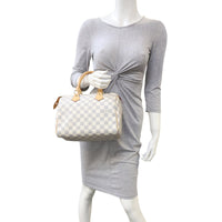 Louis Vuitton Speedy 25 Damier Azur Mannequin