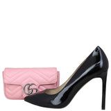 Gucci GG Marmont Super Mini Shoulder Bag Shoe