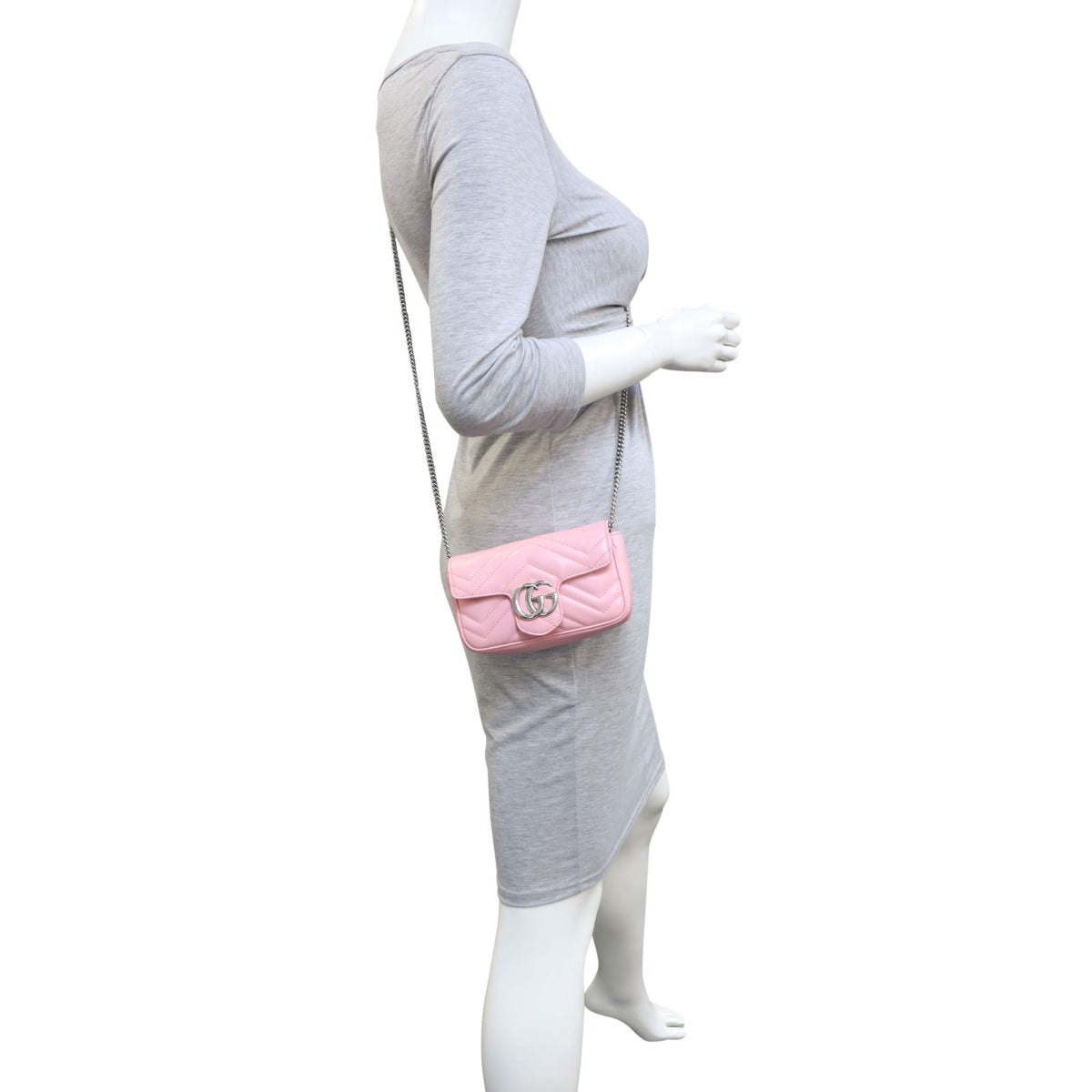 Gucci GG Marmont Super Mini Shoulder Bag Mannequin