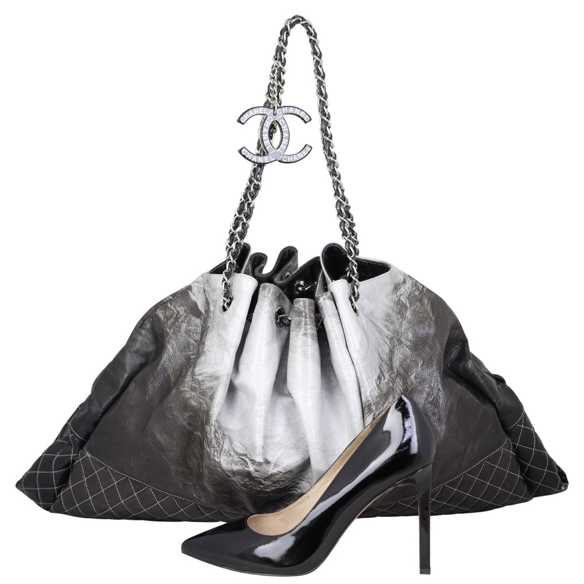 Chanel Melrose Degrade Cabas Tote Patent – Luxe.It.Fwd