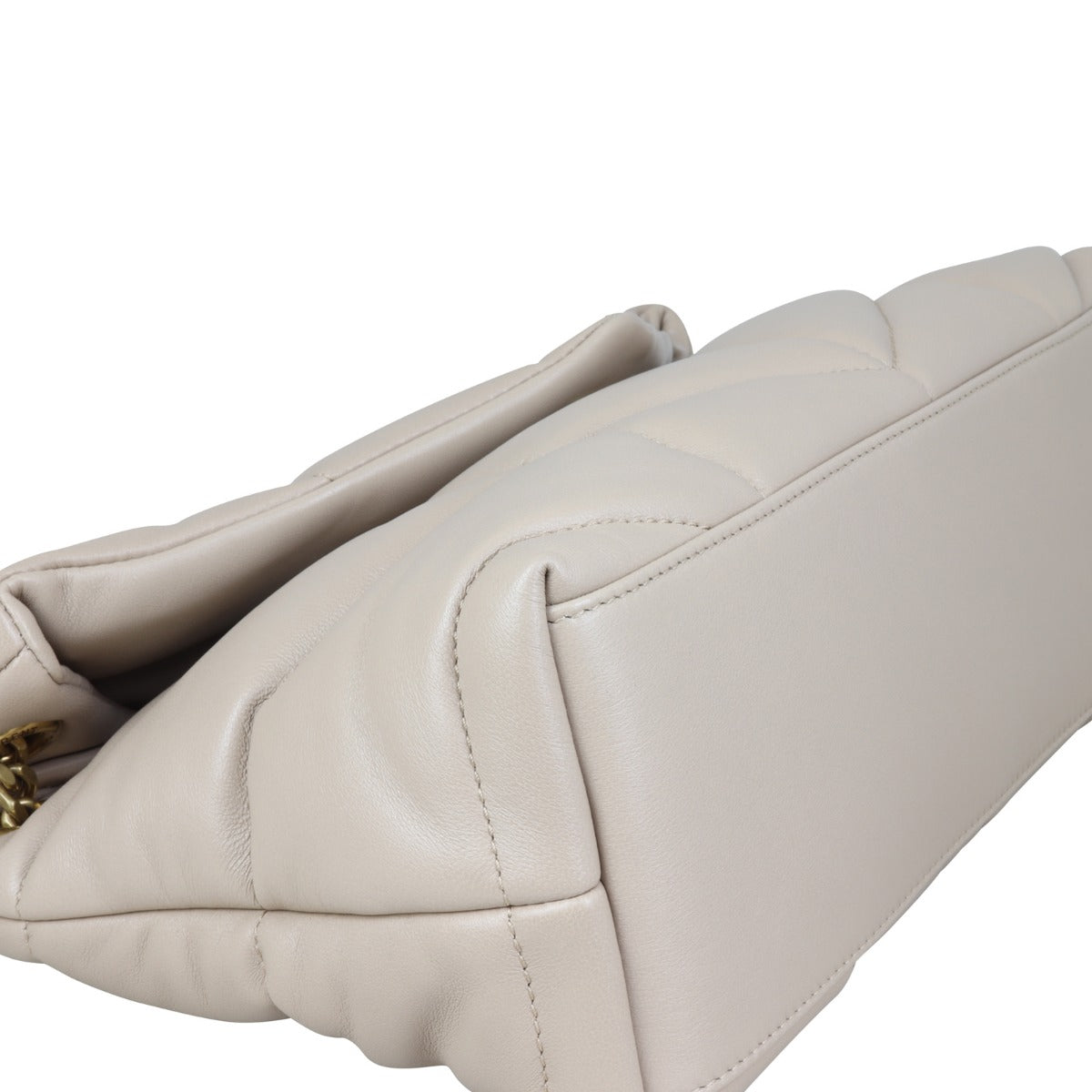 Saint Laurent Loulou Puffer Small corner close