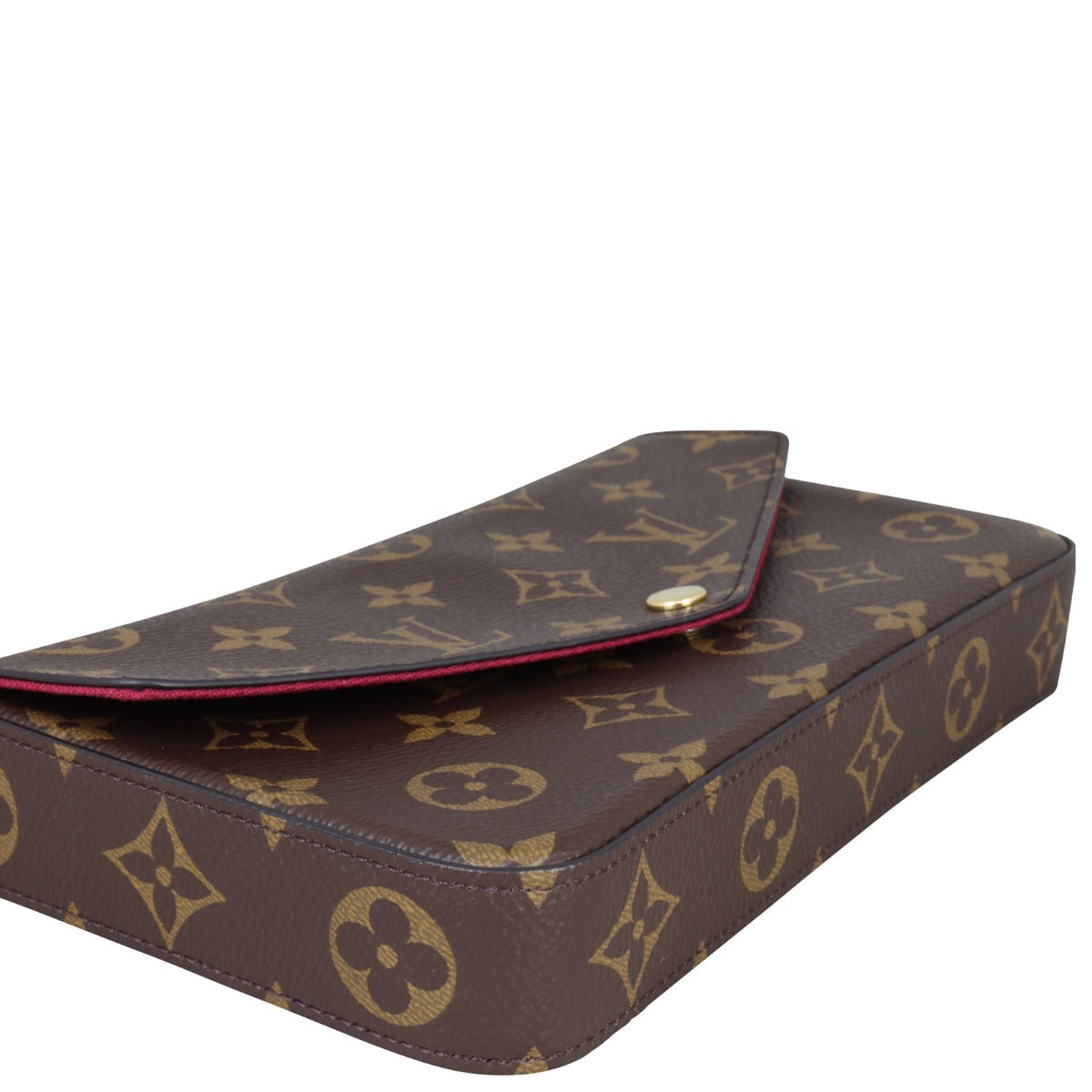 Louis Vuitton Pochette Felicie Monogram Corner Closeup