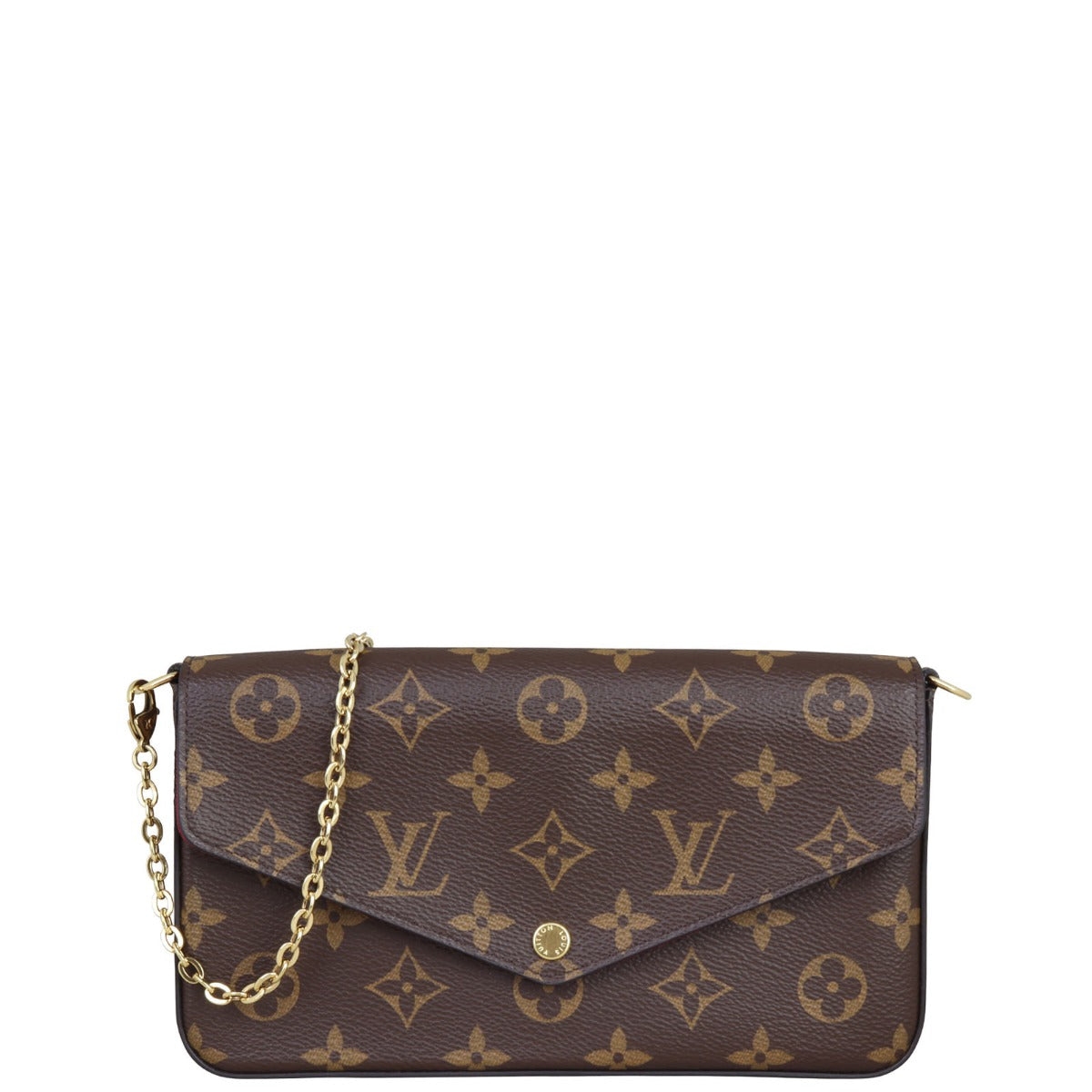 Louis Vuitton Pochette Felicie Monogram Front with Strap