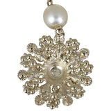 Chanel Flower Pearl Pendant back
