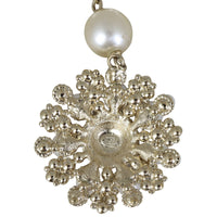 Chanel Flower Pearl Pendant back