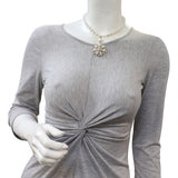 Chanel Flower Pearl Pendant mannequin