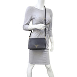 Prada Vitello Daino Crossbody Flap Bag Mannequin