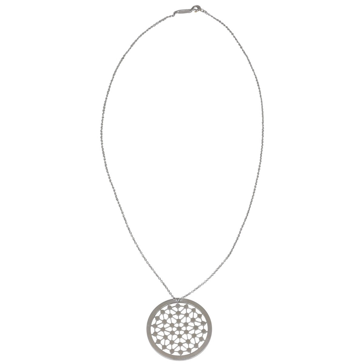 Tiffany & Co Cobblestone Diamond Pendant Back