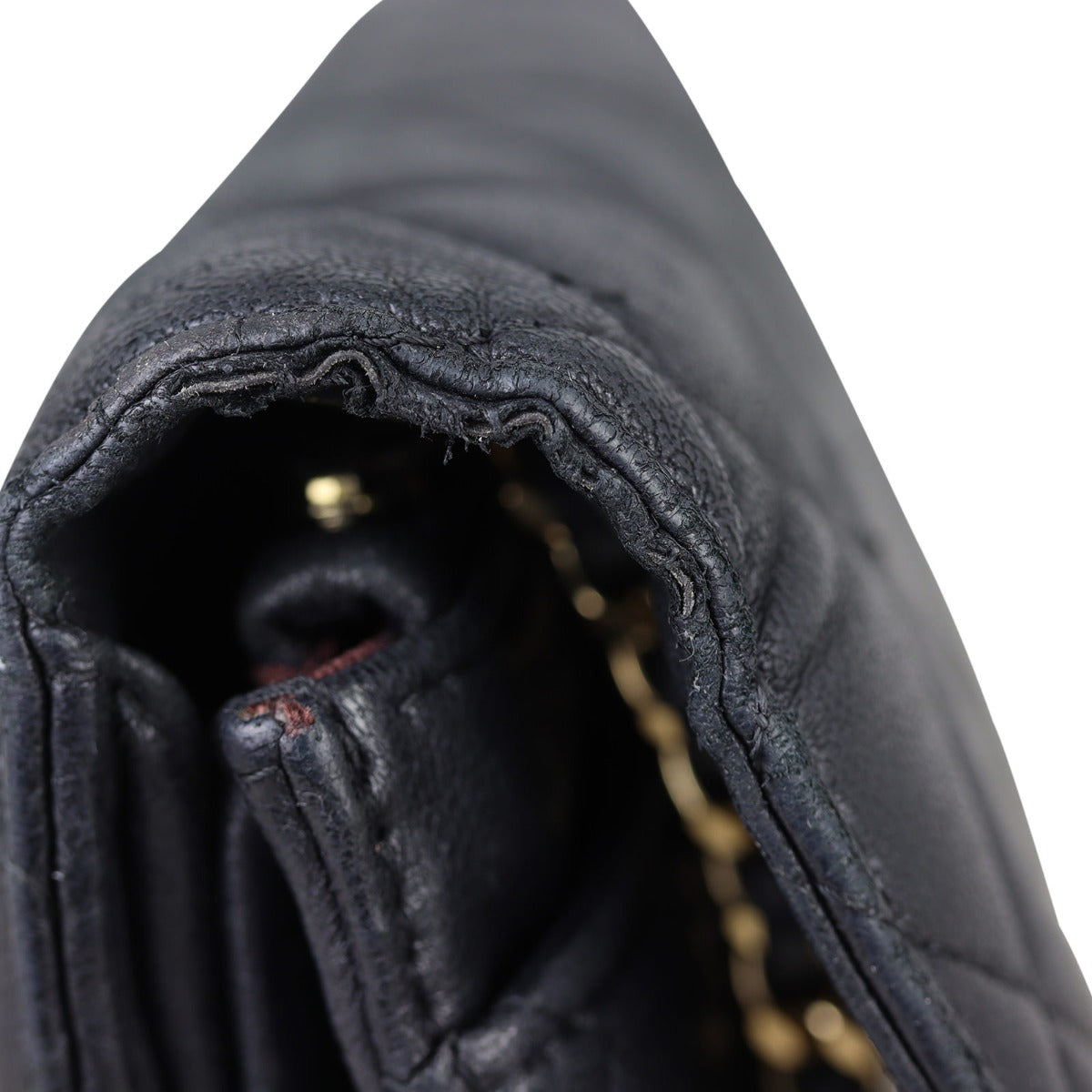 Chanel Classic Wallet on Chain Wear