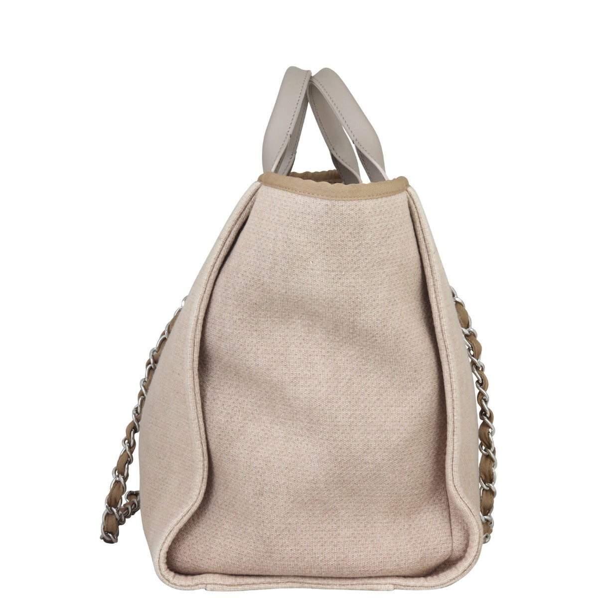 Chanel Deauville Large Tote Side