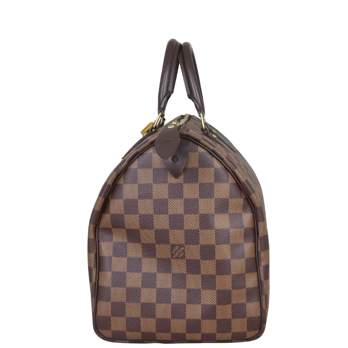 Louis Vuitton Speedy 35 Damier Ebene Side