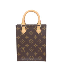 Louis Vuitton Petit Sac Plat Monogram Back