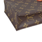 Louis Vuitton Petit Sac Plat Monogram Corner Closeup