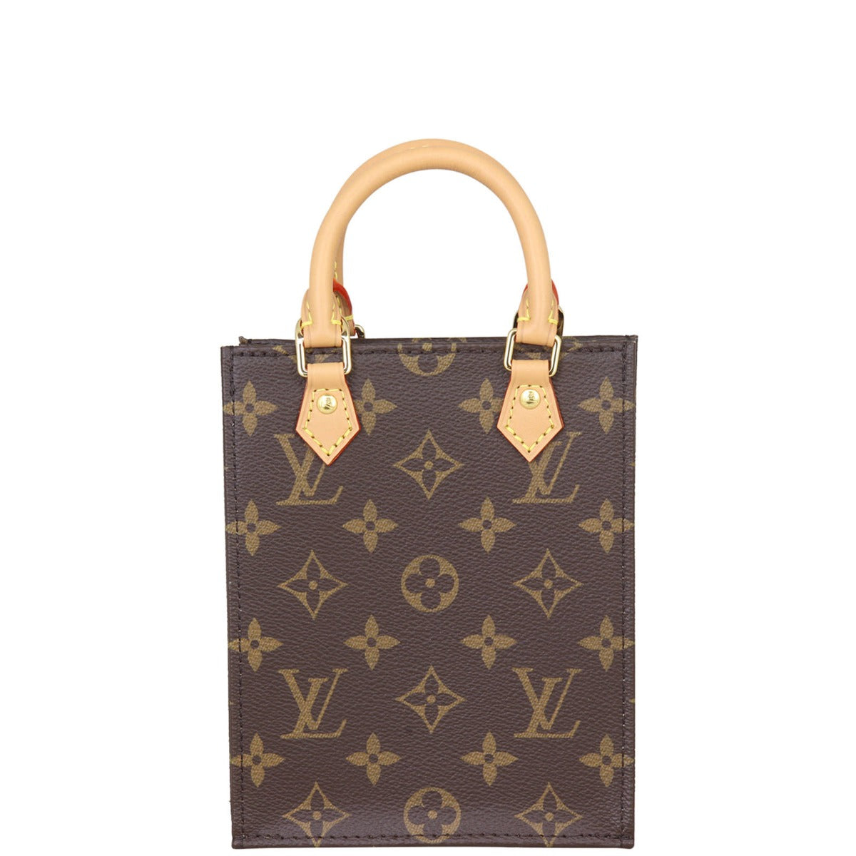 Louis Vuitton Petit Sac Plat Monogram Front