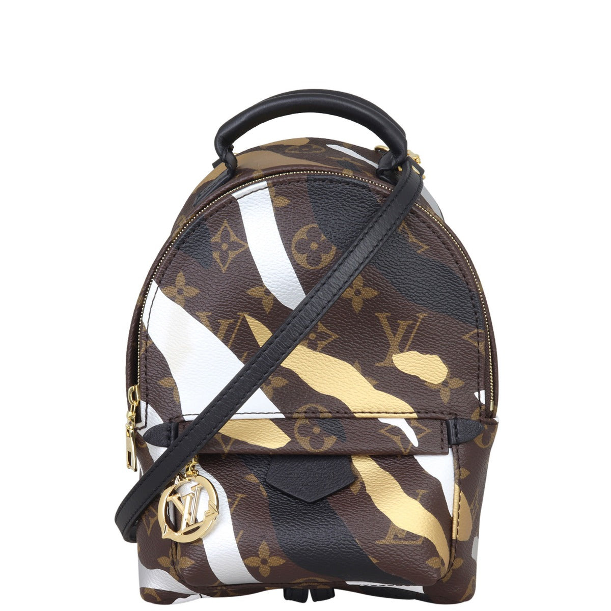 Louis Vuitton LVxLOL Palm Springs Mini Backpack Front with Strap