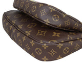 Louis Vuitton Multi Pochette Accessoires World Tour Monogram Corner Closeup