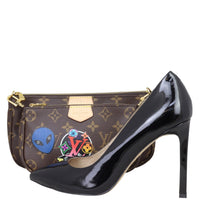 Louis Vuitton Multi Pochette Accessoires World Tour Monogram Shoe