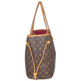 Louis Vuitton Neverfull MM Monogram Side