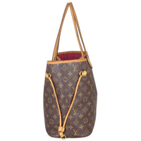 Louis Vuitton Neverfull MM Monogram Side