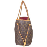 Louis Vuitton Neverfull MM Monogram Side