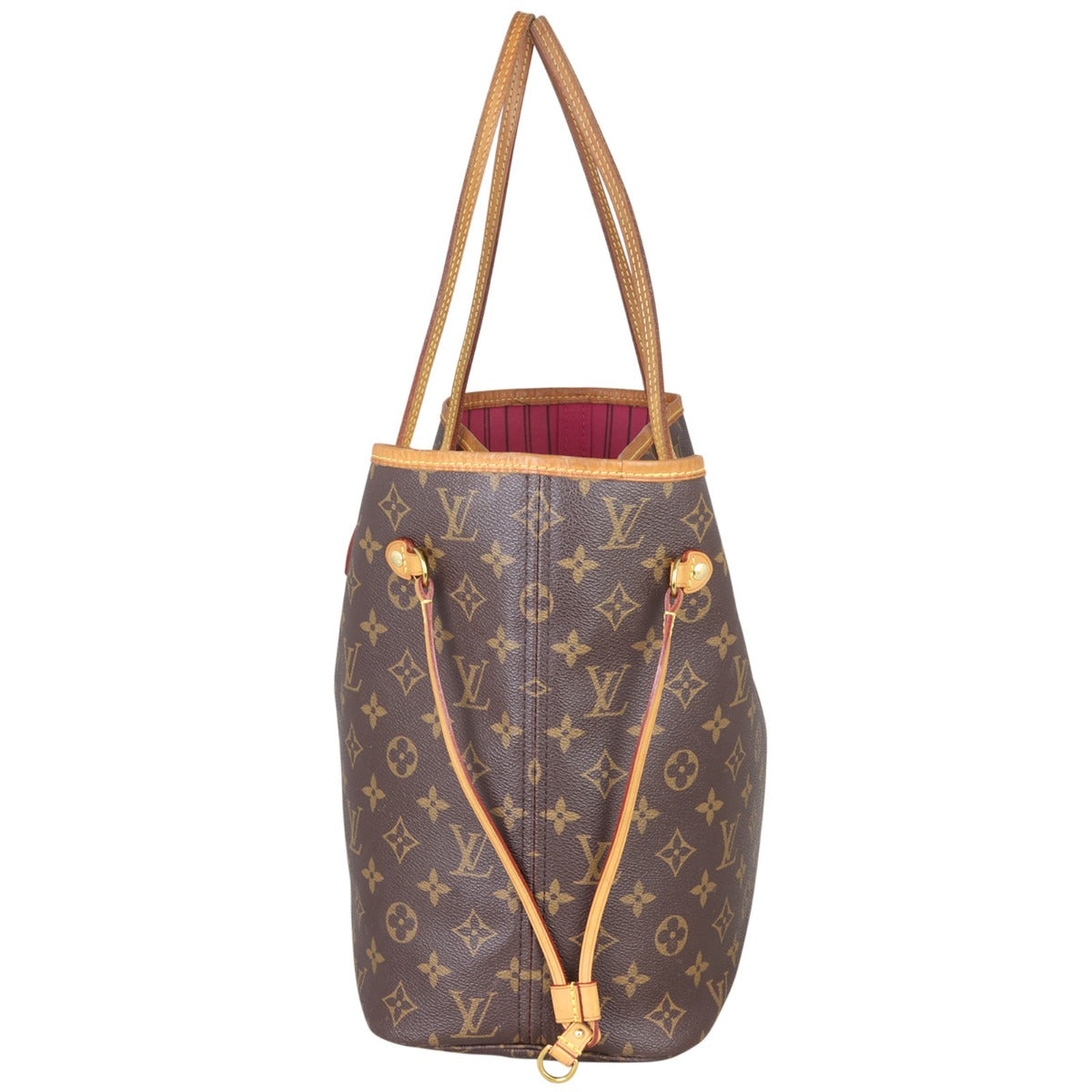 Louis Vuitton Neverfull MM Monogram Side