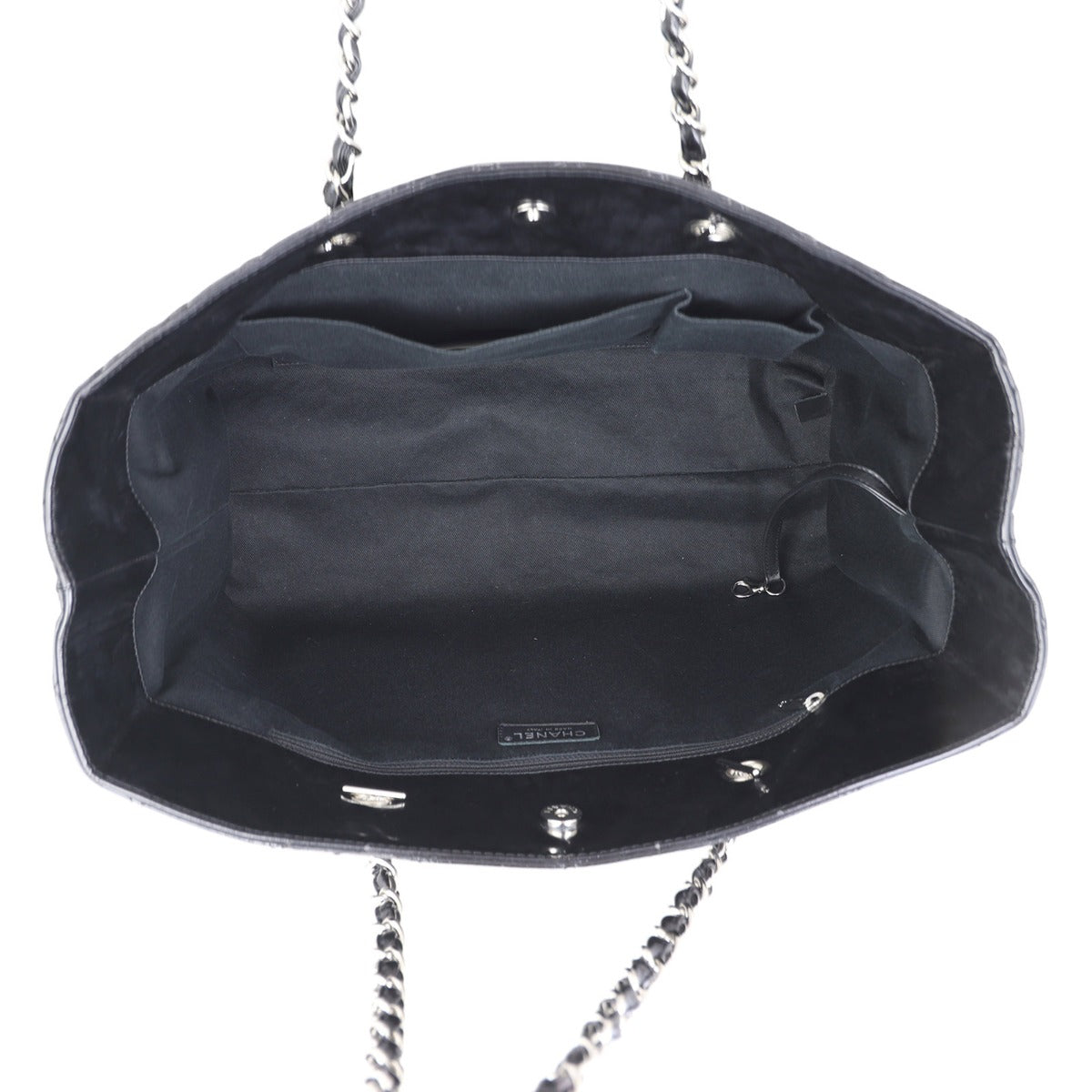 Chanel In The Business Tote Interior